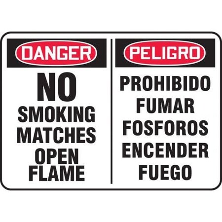 SPANISH BILINGUAL Safety Sign SBMSMG102MXV